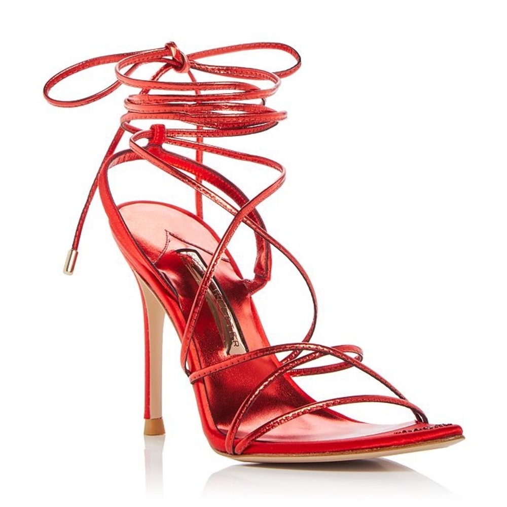 Sophia Webster Amora Valentine Red Heels - Picture 2 of 8